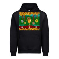 Black american football trophy cup and medal tumbler Urban Hoodie - BundleAndBundleShop
