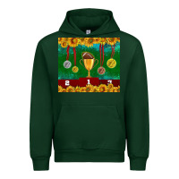 Forest Green american football trophy cup and medal tumbler Urban Hoodie - BundleAndBundleShop