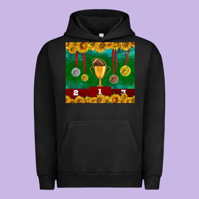 American Football Trophy Cup And Medal Tumbler Urban Hoodie Designed By Bundleandbundleshop
