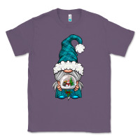 Lavender winter gnome with snow globe Classic Tee - NancyCooperArtShop