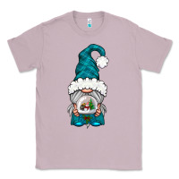 Lilac winter gnome with snow globe Classic Tee - NancyCooperArtShop