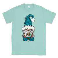Seafoam winter gnome with snow globe Classic Tee - NancyCooperArtShop