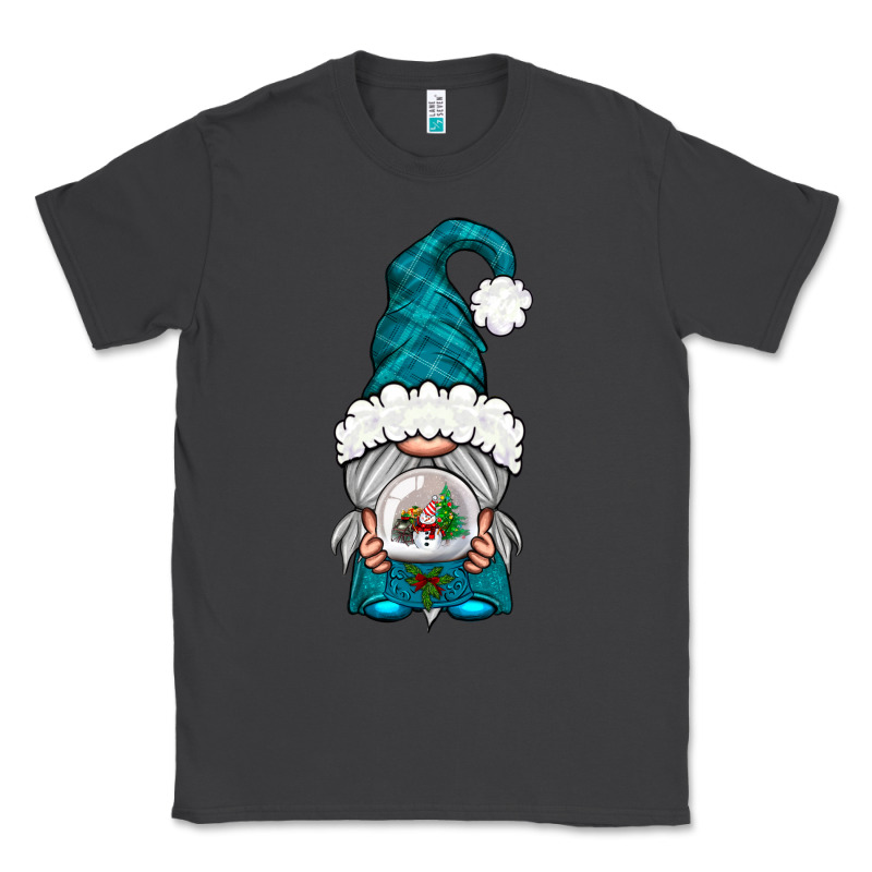 Winter Gnome With Snow Globe Classic Tee by NancyCooperArtShop | Teevron