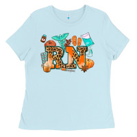 Baby Blue rn registered nurse Ladies Tee - AdoDesignShop