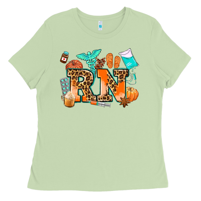 Rn Registered Nurse Ladies Tee by AdoDesignShop | Teevron