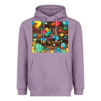 Lavender love needs no words Heavyweight Hoodie - CowGirlArtShop