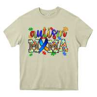 Mossy autism mama Heavy Core Tee - AdoDesignShop