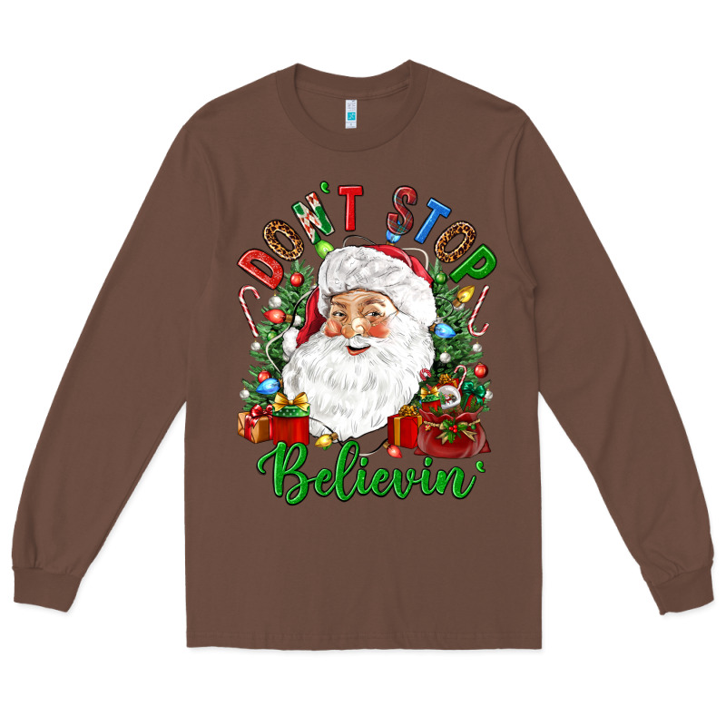 Don't Stop Believin' Long Sleeve Tee by NancyCooperArtShop | Teevron