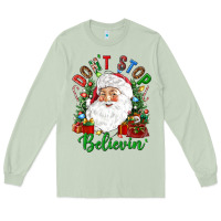 Matcha Don't stop believin' Long Sleeve Tee - NancyCooperArtShop