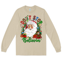 Mushroom Don't stop believin' Long Sleeve Tee - NancyCooperArtShop