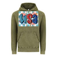 Vintage Olive usa retro Vintage Hoodie - MaliasSmallBusiness