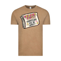 Vintage Coffee breaking news everything will be alright Vintage Tee - MaliasSmallBusiness