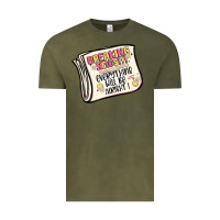 Vintage Olive breaking news everything will be alright Vintage Tee - MaliasSmallBusiness
