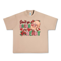 Burro don't go bacon my heart Urban Heavy Tee - MaliasSmallBusiness