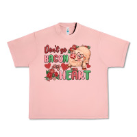 Salmon don't go bacon my heart Urban Heavy Tee - MaliasSmallBusiness