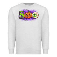 Oatmeal Heather boo Premium Sweatshirt - CowGirlArtShop