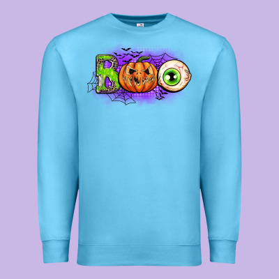 Boo Premium Sweatshirt Designed By Cowgirlartshop