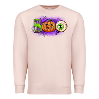 Pale Pink boo Premium Sweatshirt - CowGirlArtShop