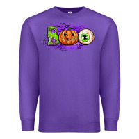 Purple boo Premium Sweatshirt - CowGirlArtShop