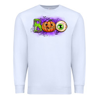 White boo Premium Sweatshirt - CowGirlArtShop