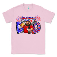 Bubblegum Pink american dod Classic Tee - CowhideDigitalArt