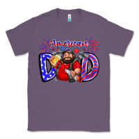 Lavender american dod Classic Tee - CowhideDigitalArt