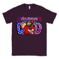 Plum american dod Classic Tee - CowhideDigitalArt