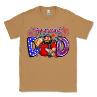 Toasted Coconut american dod Classic Tee - CowhideDigitalArt