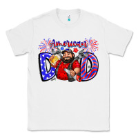 White american dod Classic Tee - CowhideDigitalArt