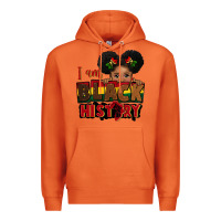 Carrot i am black history black girl peekaboo juneteenth Premium Hoodie - CowGirlArtShop