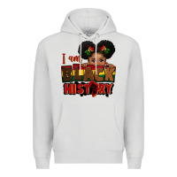 I Am Black History Black Girl Peekaboo Juneteenth Premium Hoodie | Teevron