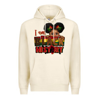Tofu i am black history black girl peekaboo juneteenth Premium Hoodie - CowGirlArtShop