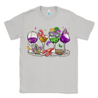 Moon Dust mardi gras wine glasses Classic Tee - MaliasSmallBusiness