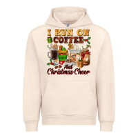 Sandshell i run on coffee and christmas cheer Urban Hoodie - FaDigitalArtStudio