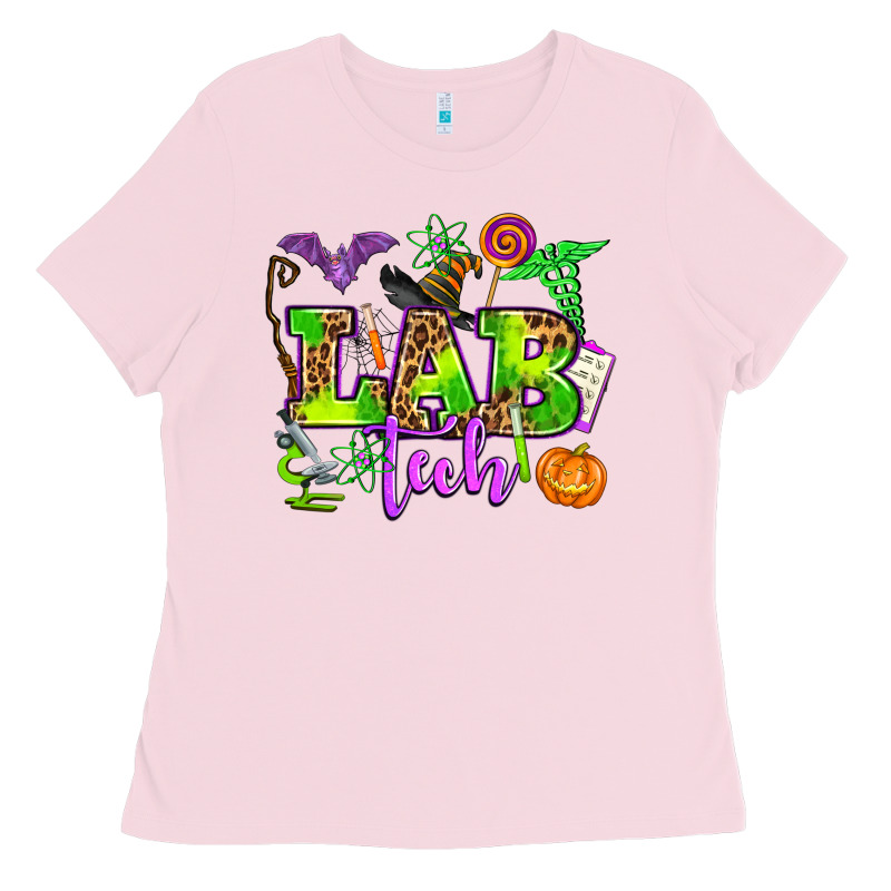 Lab Tech Halloween Ladies Tee by AdoDesignShop | Teevron