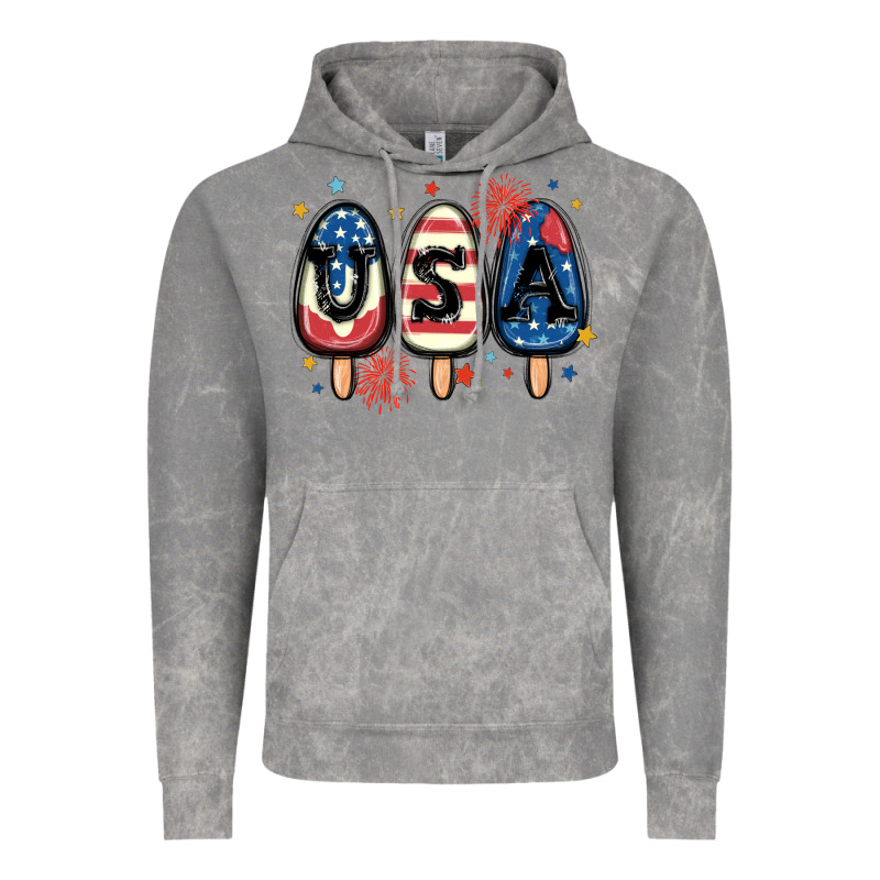Usa Popsicles Vintage Hoodie by MaliasSmallBusiness | Teevron