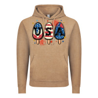 Vintage Coffee usa popsicles Vintage Hoodie - MaliasSmallBusiness