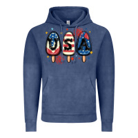 Vintage Denim usa popsicles Vintage Hoodie - MaliasSmallBusiness