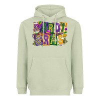 Matcha mardi  gras Heavyweight Hoodie - CowGirlArtShop