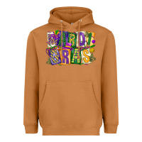 Meerkat mardi  gras Heavyweight Hoodie - CowGirlArtShop