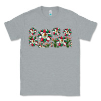 Heather Grey mexican flag sunflower Classic Tee - JahusDesignShop
