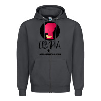 Smoke Libra Zodiac Sign Horoscope Birth Gift Girl Zipper Hoodie - Bettercallsaul