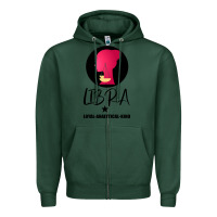 Sports Green Libra Zodiac Sign Horoscope Birth Gift Girl Zipper Hoodie - Bettercallsaul