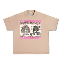 Burro it takes a big to shape little minds Urban Heavy Tee - MaliasSmallBusiness