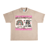 French Oak it takes a big to shape little minds Urban Heavy Tee - MaliasSmallBusiness