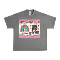 Tornado it takes a big to shape little minds Urban Heavy Tee - MaliasSmallBusiness