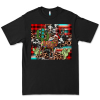 Black christmas reinder Premium Tee - JahusDesignShop