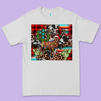 Christmas Reinder Premium Tee Designed By Jahusdesignshop