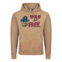 Vintage Coffee wild and free Vintage Hoodie - MaliasSmallBusiness