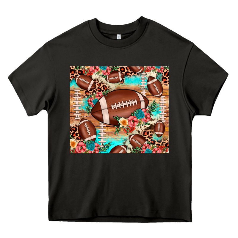 Football Leopard Cowhide Heavy Core Tee by JahusDesignShop | Teevron